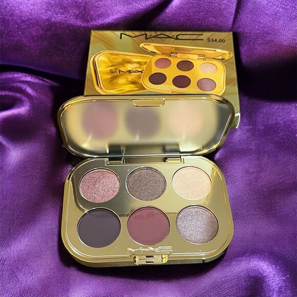 MAC Treasured Eyeshadow Palette x6 Rose To The Occasion Limited Edition - Picture 2 of 16